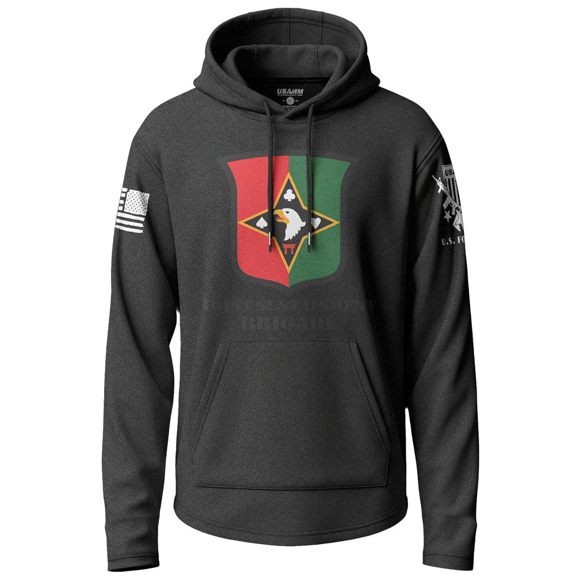101st Sustainment Brigade Lightweight Hoodie Lightweight Hoodie 90143-S-BK-THIN