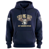 101st Airborne Screaming Eagles Graphic Hoodie Hoodies 100000-S-NAVY