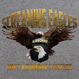 101st Airborne Screaming Eagles Graphic T-Shirt Shirts 
