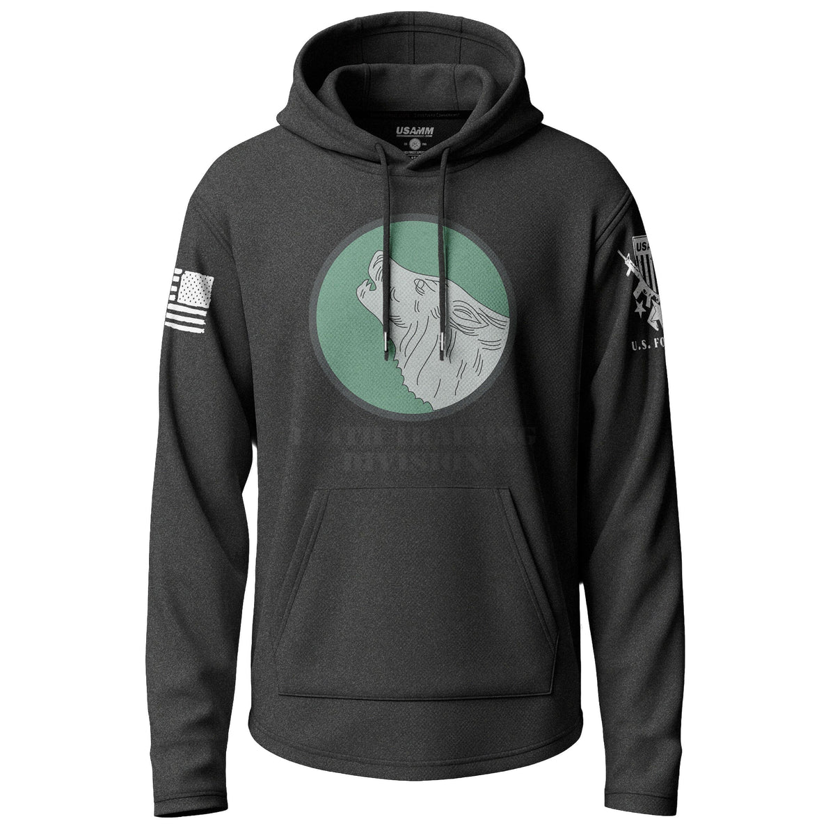 104th Training Division Lightweight Hoodie Lightweight Hoodie 90144-S-BK-THIN