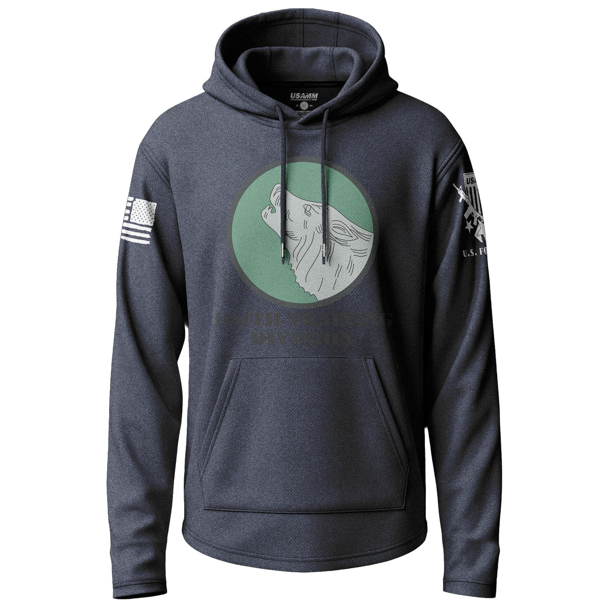 104th Training Division Lightweight Hoodie Lightweight Hoodie 90144-S-NAVY-THIN