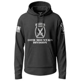 10th Mountain Division Lightweight Hoodie Lightweight Hoodie 90147-S-BK-THIN