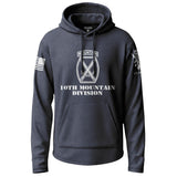 10th Mountain Division Lightweight Hoodie Lightweight Hoodie 90147-S-NAVY-THIN