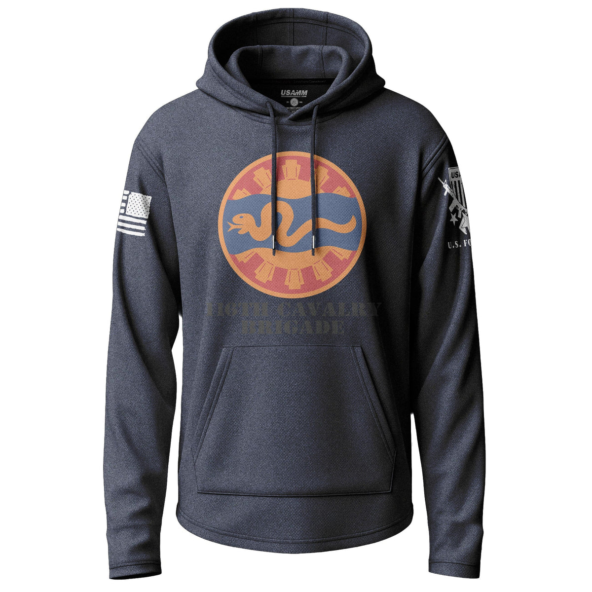 116th Cavalry Brigade Lightweight Hoodie Lightweight Hoodie 90149-S-NAVY-THIN