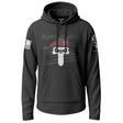 187th Infantry Regiment Rakkasans Skull Lightweight Hoodie Lightweight Hoodie 90154-S-BK-THIN