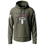 187th Infantry Regiment Rakkasans Skull Lightweight Hoodie Lightweight Hoodie 90154-S-MG-THIN