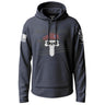 187th Infantry Regiment Rakkasans Skull Lightweight Hoodie Lightweight Hoodie 90154-S-NAVY-THIN