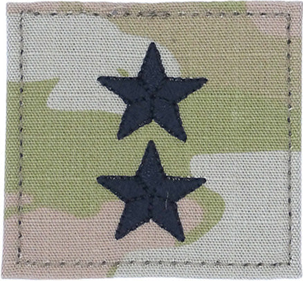 Army OCP 2 x 2 Sew-On Blouse Ranks - Officer & Enlisted
