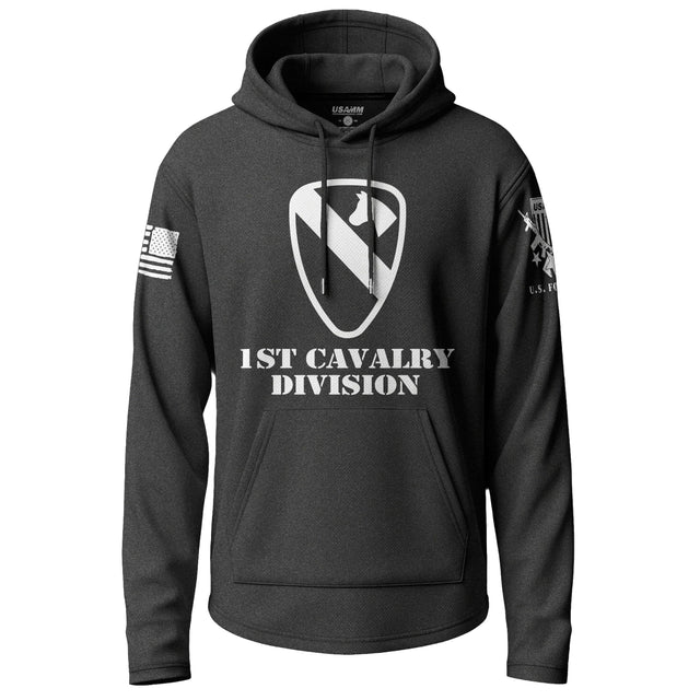 1st Cavalry Division Lightweight Hoodie Lightweight Hoodie 90160-S-BK-THIN