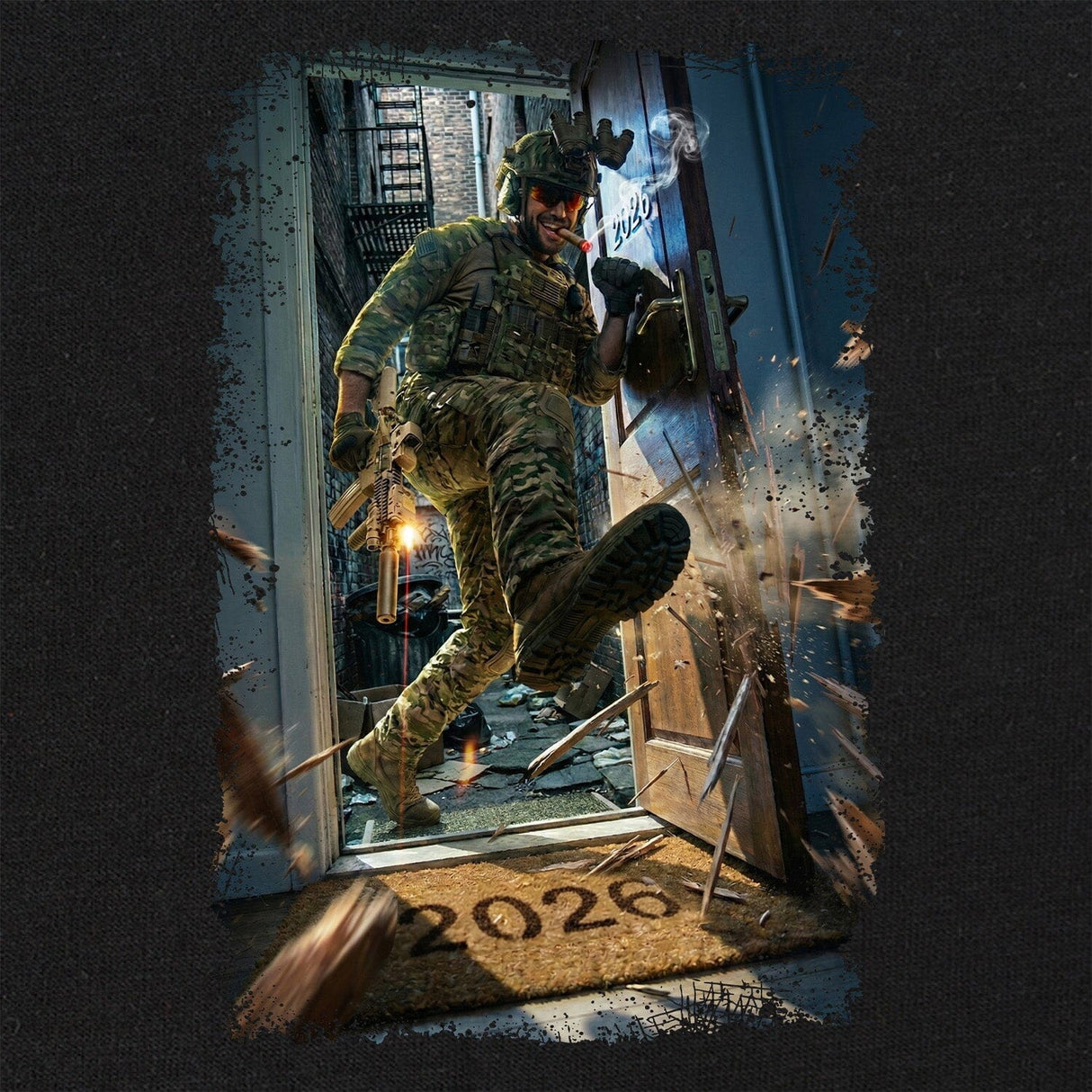 2026 Door Kicker T-Shirt Shirts 