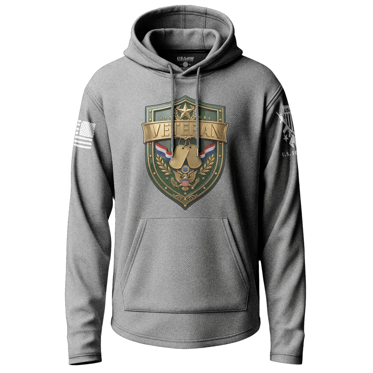 Veteran Shield Lightweight Hoodie