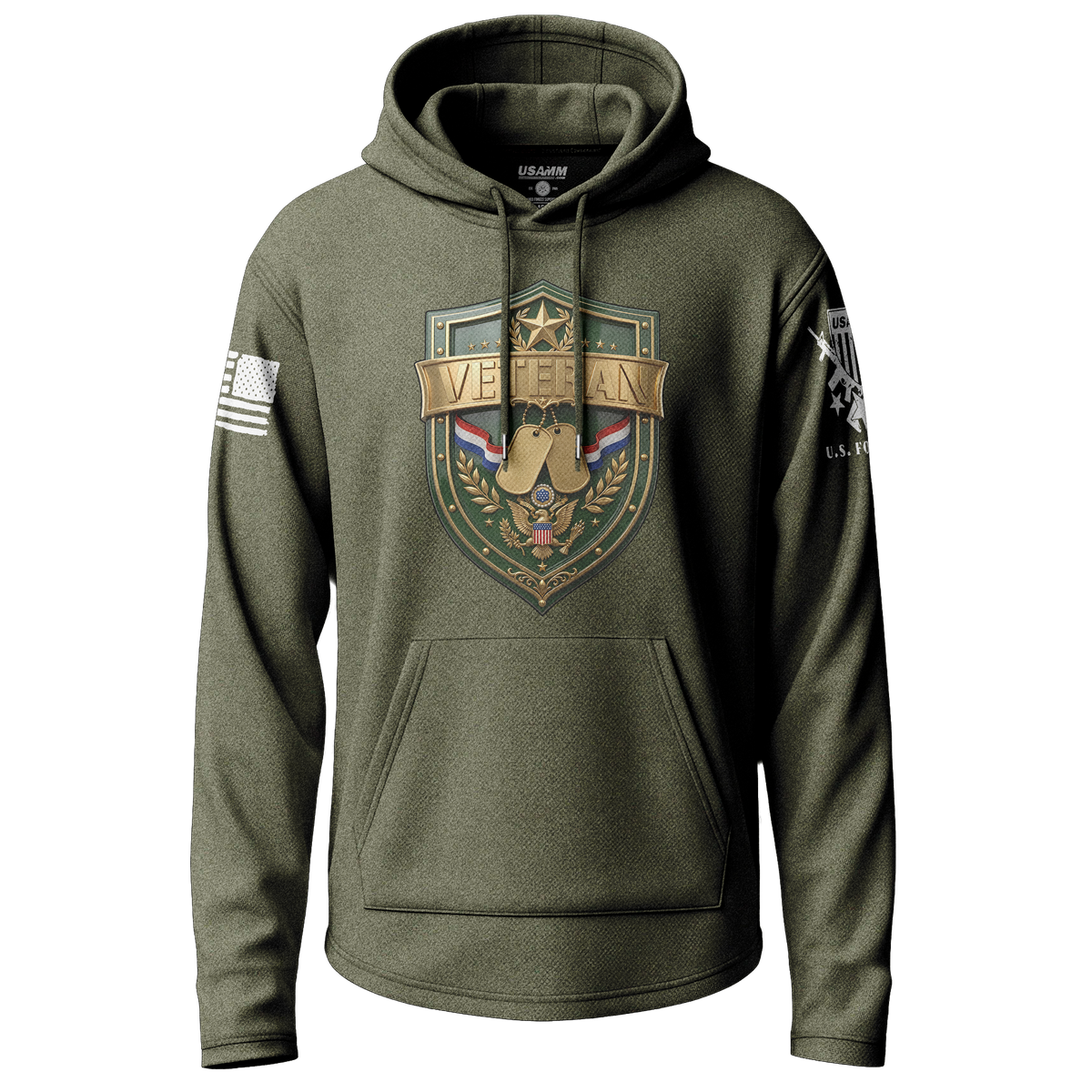 Veteran Shield Lightweight Hoodie