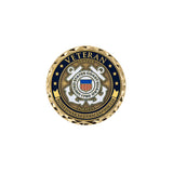 U.S. Coast Guard Veteran challenge coin, reverse side