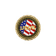 U.S. Coast Guard Veteran challenge coin, front side