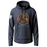 Never Go Full Turkey Lightweight Hoodie
