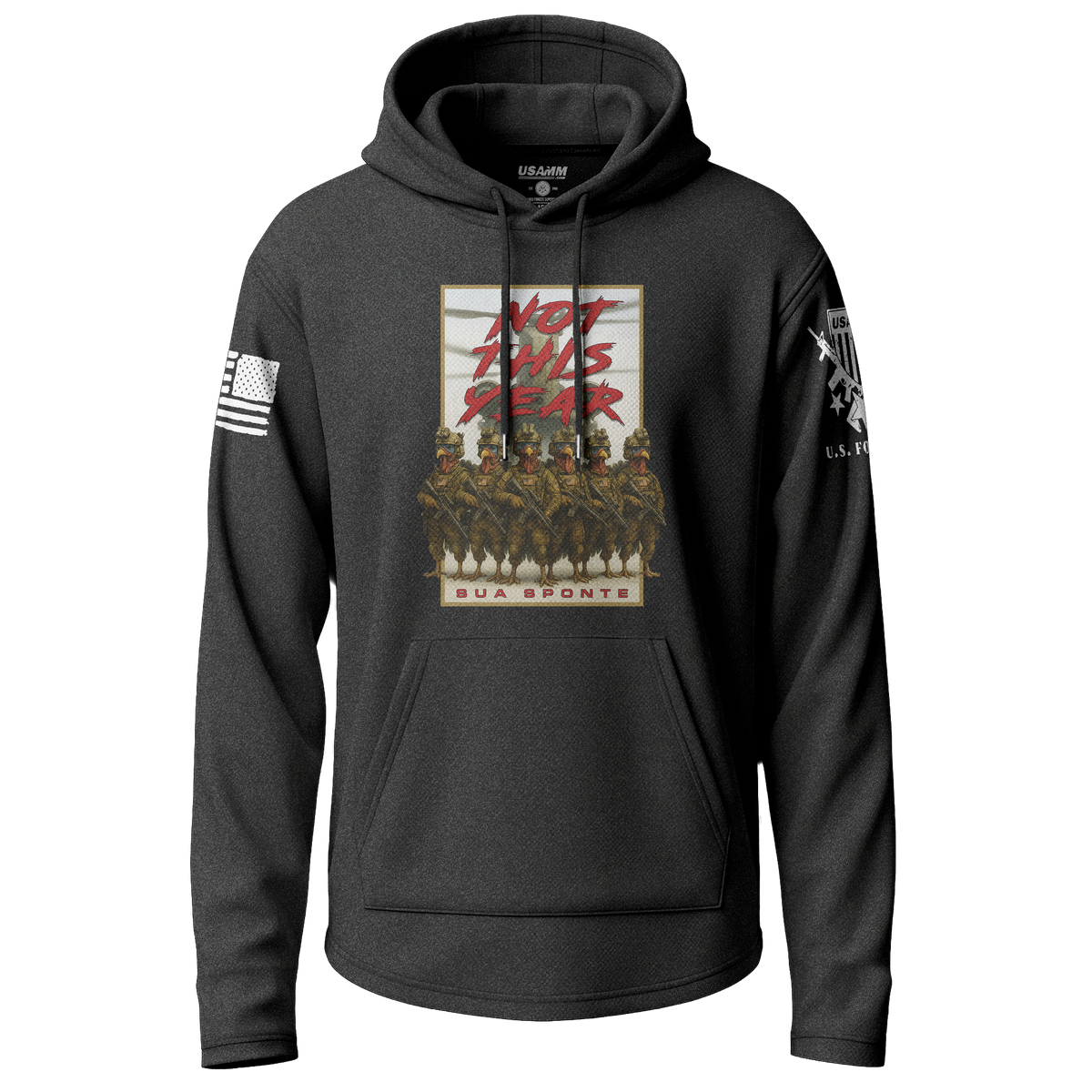 Turkeys - Not This Year Lightweight Hoodie