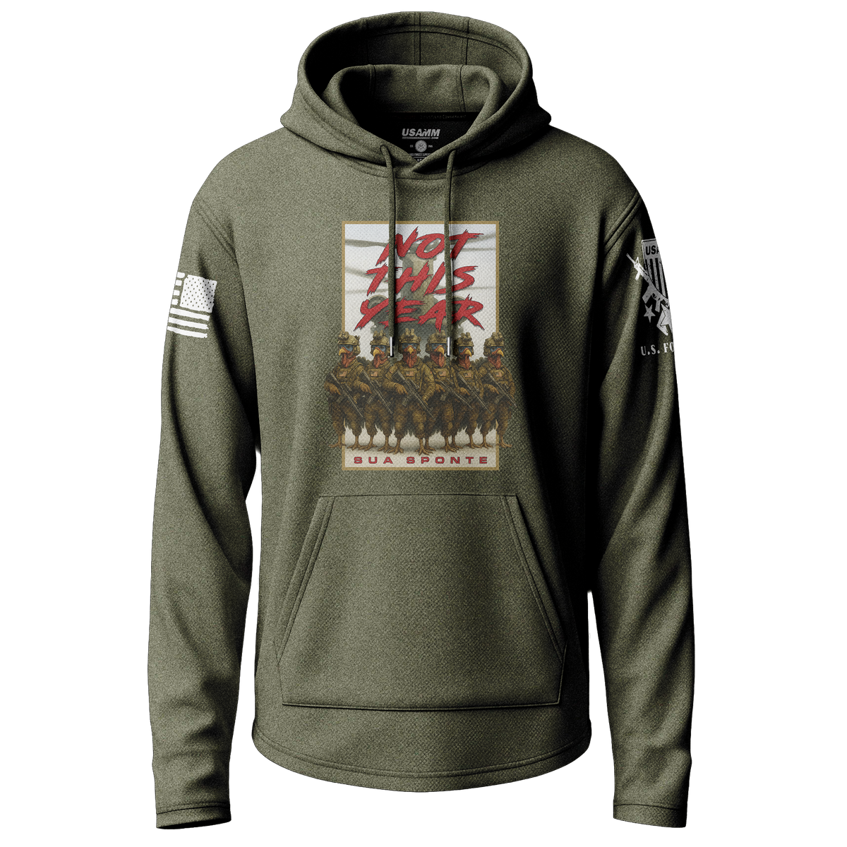 Turkeys - Not This Year Lightweight Hoodie