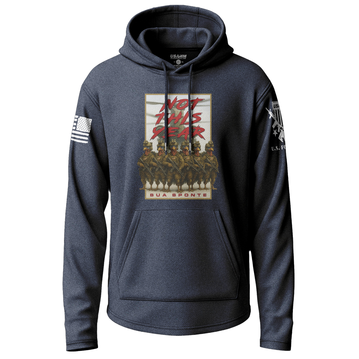 Turkeys - Not This Year Lightweight Hoodie