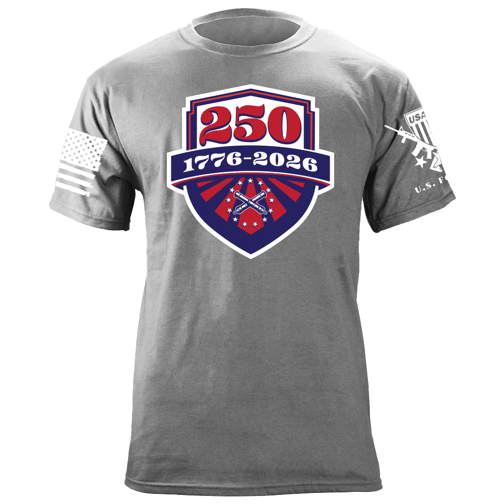 US 250 Shield T-Shirt Shirts 88150-S-HG