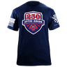 US 250 Shield T-Shirt Shirts 88150-S-NAVY