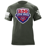 US 250 Shield T-Shirt Shirts 88150-S-MG
