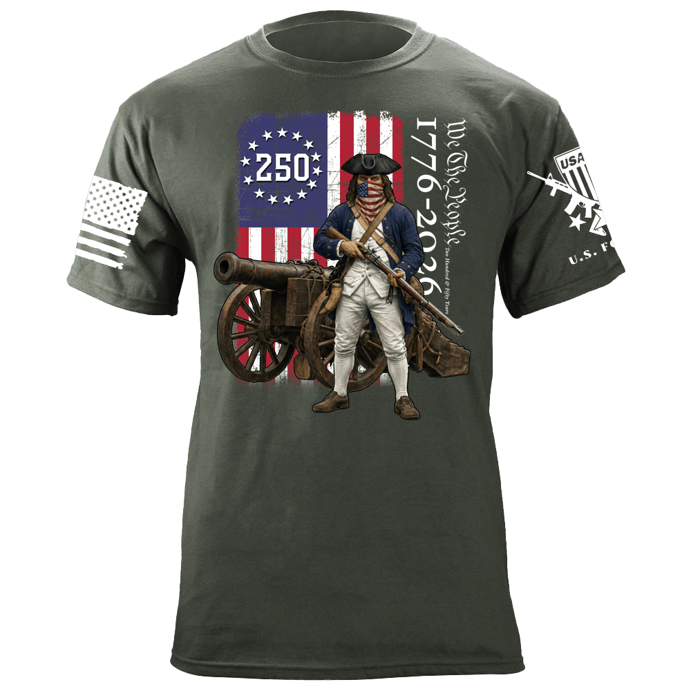 US 250 Patriot T-Shirt Shirts 88151-S-MG