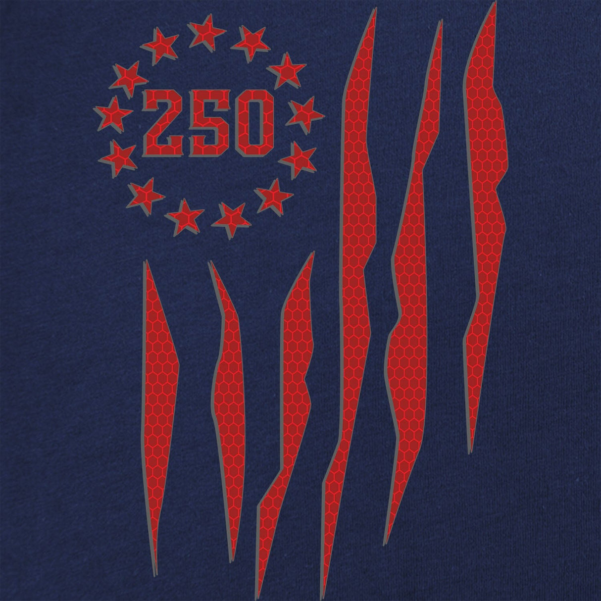 US 250 Flag T-Shirt Shirts 