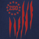 US 250 Flag T-Shirt Shirts 