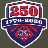 US 250 Shield T-Shirt Shirts 