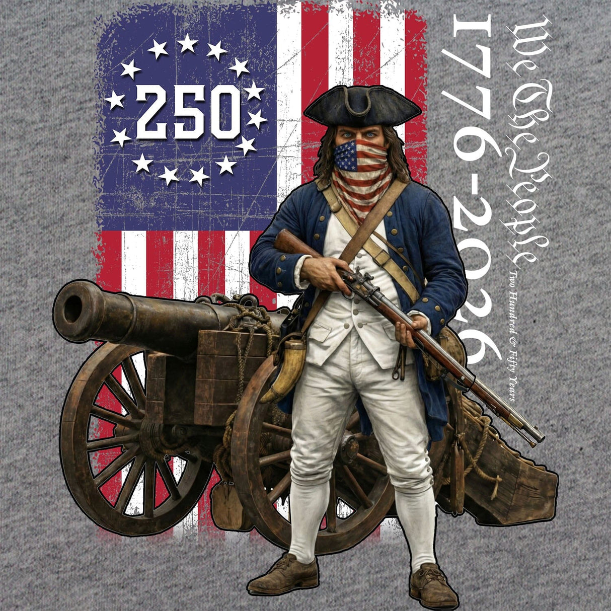 US 250 Patriot T-Shirt Shirts 