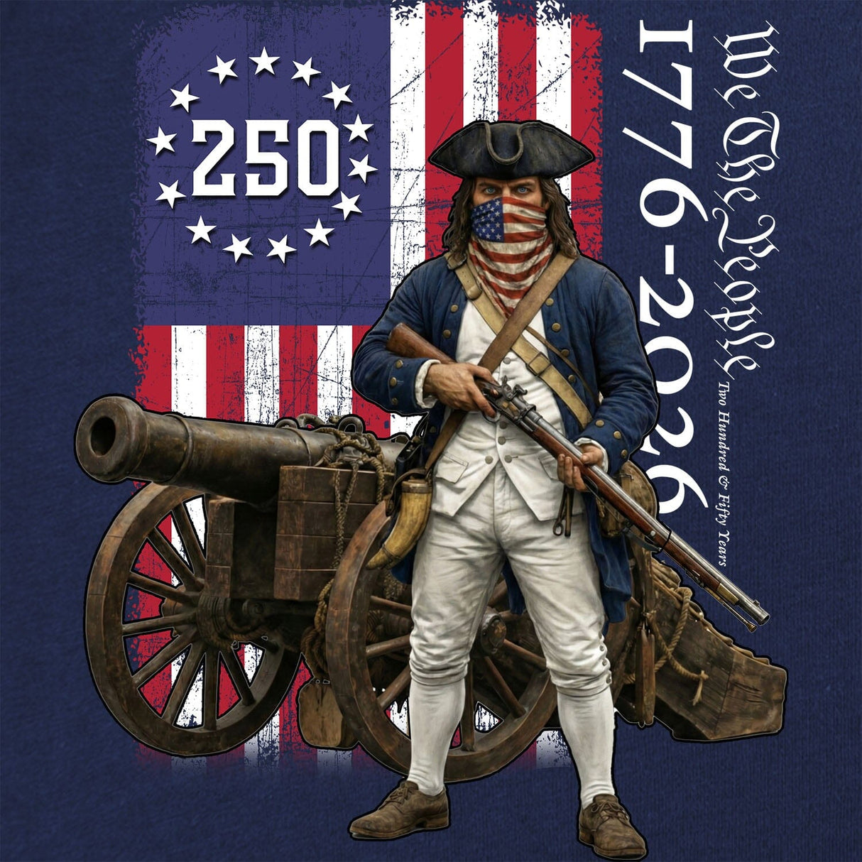 US 250 Patriot T-Shirt Shirts 