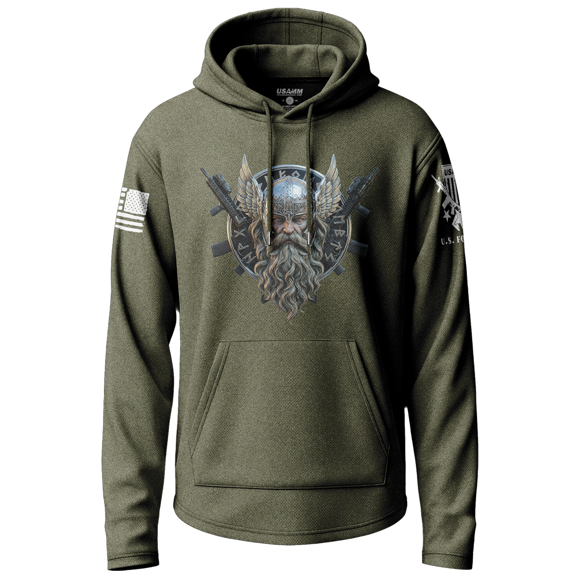 Viking Runes Lightweight Hoodie