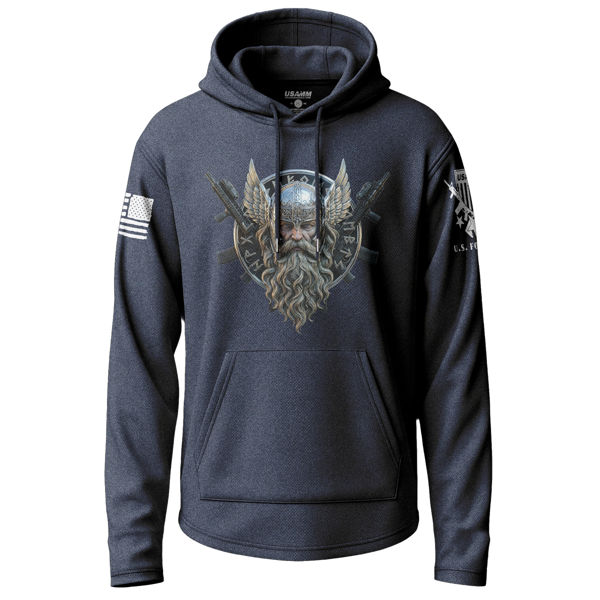 Viking Runes Lightweight Hoodie