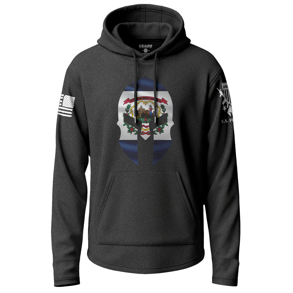 West Virginia Spartan Lightweight Hoodie