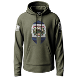 West Virginia Spartan Lightweight Hoodie