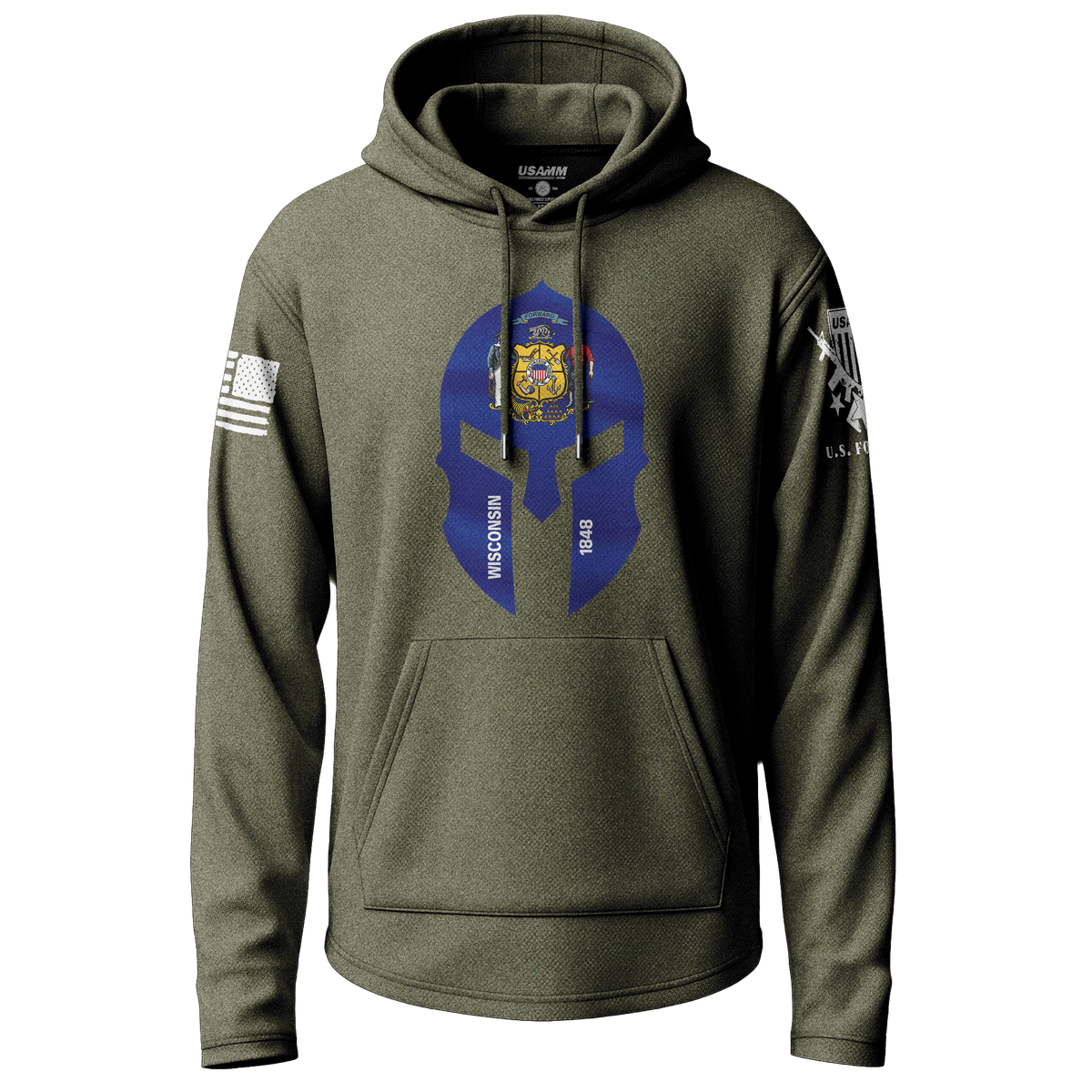 Wisconsin Spartan Lightweight Hoodie