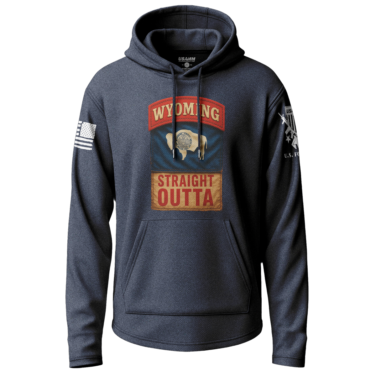 State Tab: Wyoming Lightweight Hoodie