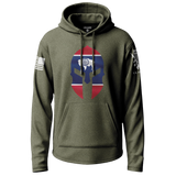 Wyoming Spartan Lightweight Hoodie