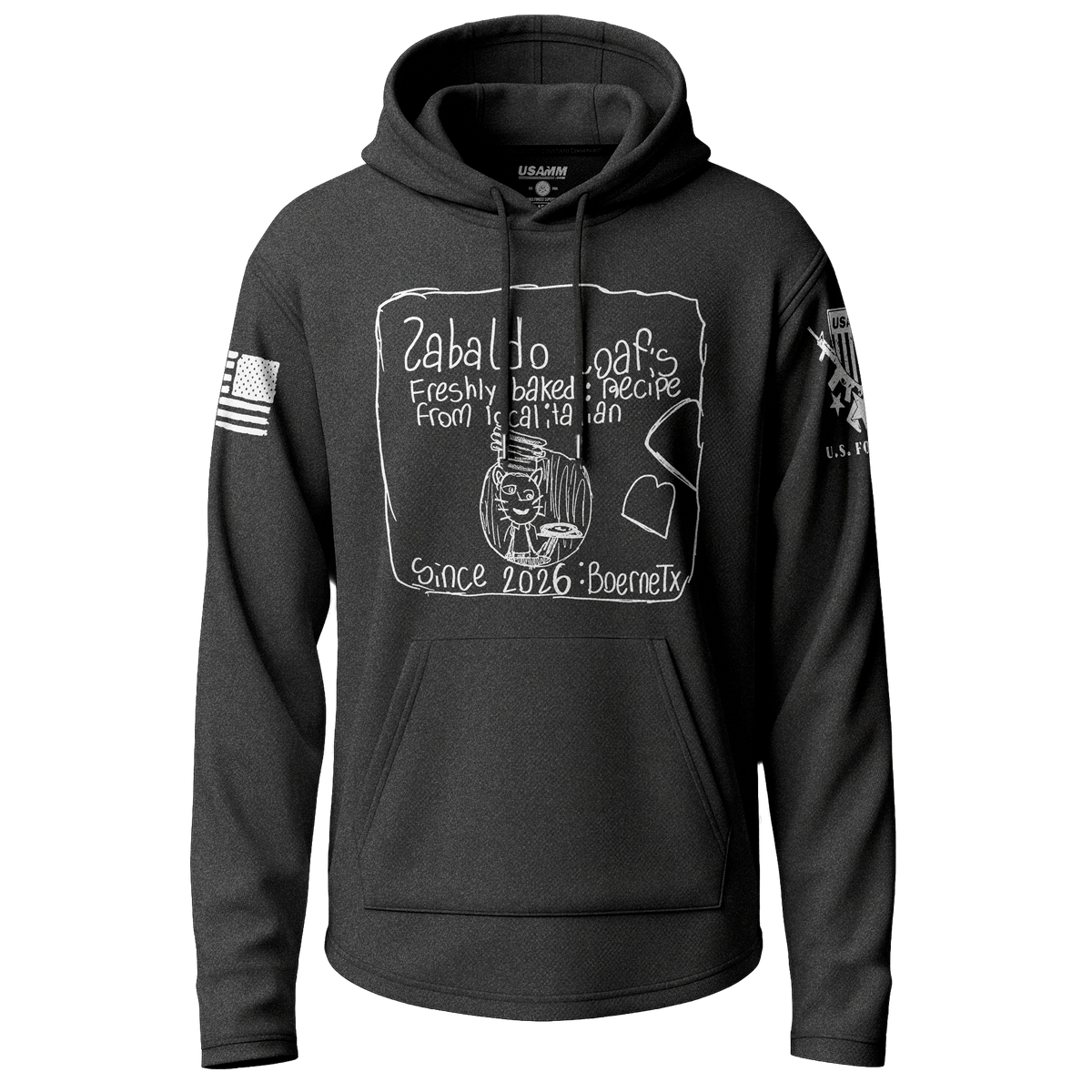 Zabaldo Loafs Lightweight Hoodie