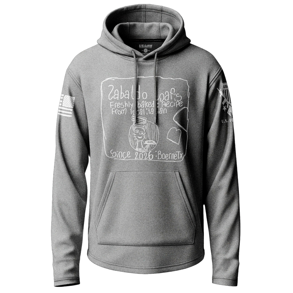 Zabaldo Loafs Lightweight Hoodie
