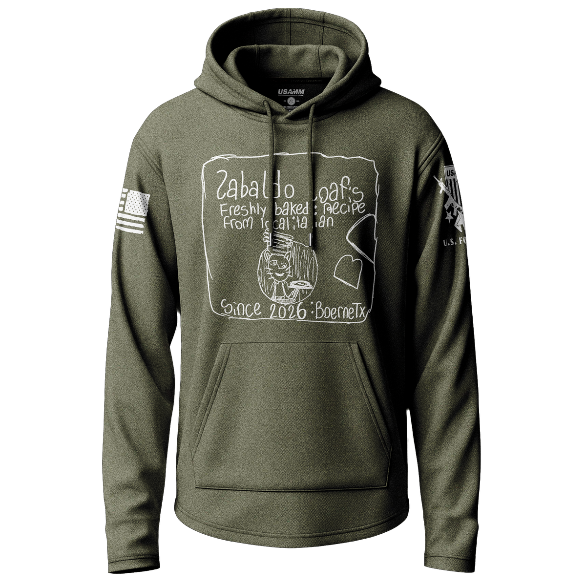 Zabaldo Loafs Lightweight Hoodie