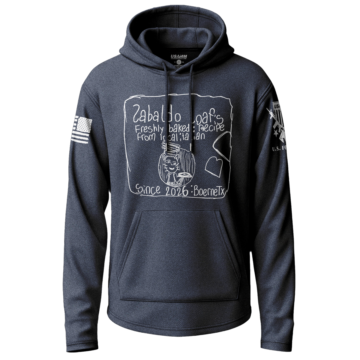 Zabaldo Loafs Lightweight Hoodie