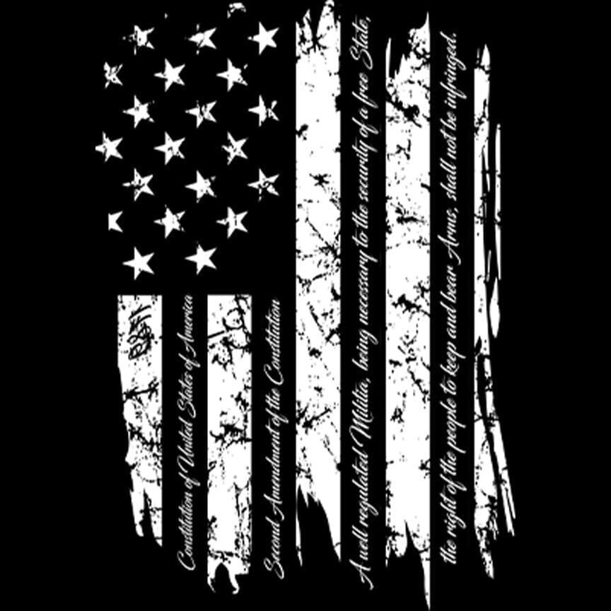 2nd Amendment Gold Flag T-shirt Shirts 