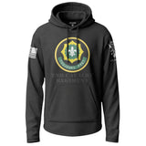 2nd Cavalry Regiment Graphic Lightweight Hoodie Lightweight Hoodie 90241-S-BK-THIN