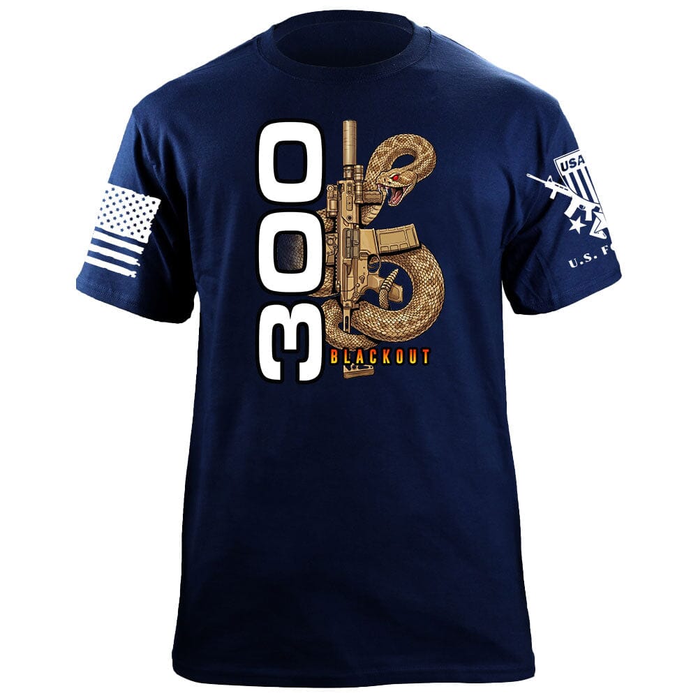 300 Blackout Rattler Shirts 88015-S-NAVY