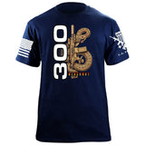 300 Blackout Rattler Shirts 88015-S-NAVY