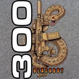 300 Blackout Rattler T-Shirt Shirts 