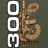 300 Blackout Rattler T-Shirt Shirts 