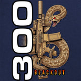 300 Blackout Rattler T-Shirt Shirts 