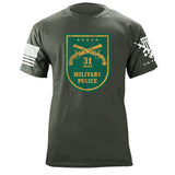 31B Military Police Flash Graphic T-shirt Shirts 87246-3XL-MG